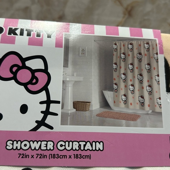 Hello kitty: shower curtain - Picture 3 of 5